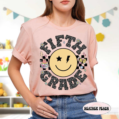 Custom Fifth Grade Teacher Shirt, 5th Grade Teacher Shirt, Personalized Teacher Shirt, Back To School Shirt, Teacher Appreciation Gift