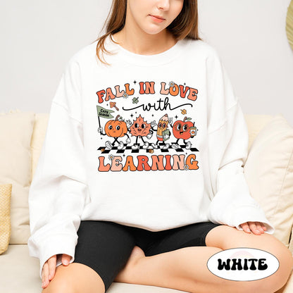 Teacher Shirt, Back To School Autumn Shirt, Teacher Appreciation Gift, Retro Fall Teacher Shirt, Teacher Gift Shirt, Kindergarten Teacher