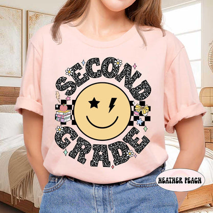 Custom Second Grade Teacher Shirt, 2nd Grade Teacher Shirt, Custom Teacher Name Shirt, Back To School Shirt, Teacher Appreciation Gift
