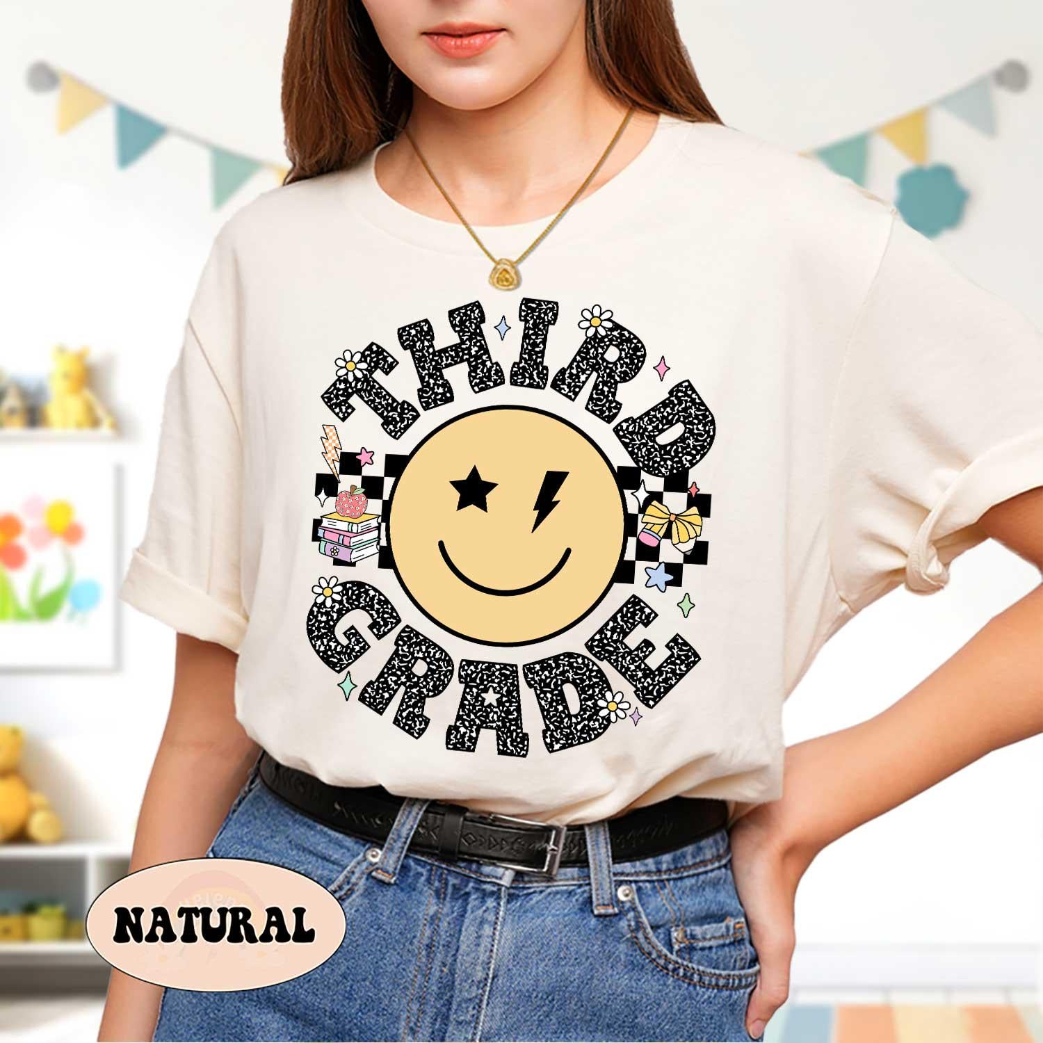 Custom Third Grade Teacher Shirt, 3rd Grade Teacher Shirt, 3rd Grade Team, Back To School, Custom Teacher Shirt, Teacher Appreciation Gift