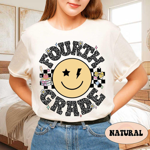 4th Grade Teacher Shirt, Custom Fourth Grade Teacher Shirt, Teacher Team Shirt, 4th Grade TShirt, Back To School, Teacher Appreciation Gift