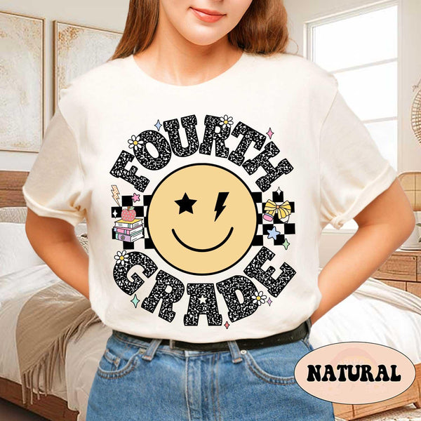 4th Grade Teacher Shirt, Custom Fourth Grade Teacher Shirt, Teacher Team Shirt, 4th Grade TShirt, Back To School, Teacher Appreciation Gift