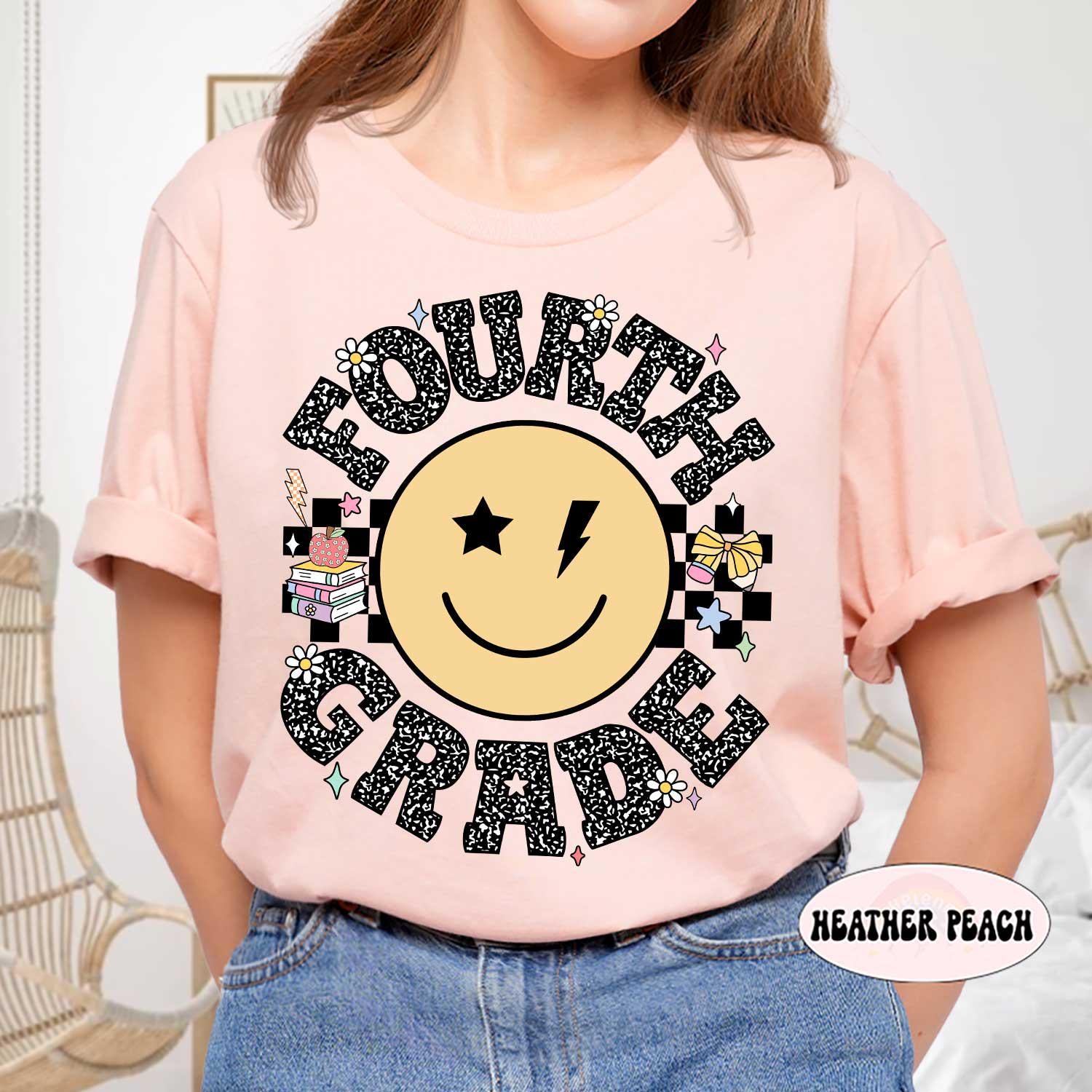 4th Grade Teacher Shirt, Custom Fourth Grade Teacher Shirt, Teacher Team Shirt, 4th Grade TShirt, Back To School, Teacher Appreciation Gift