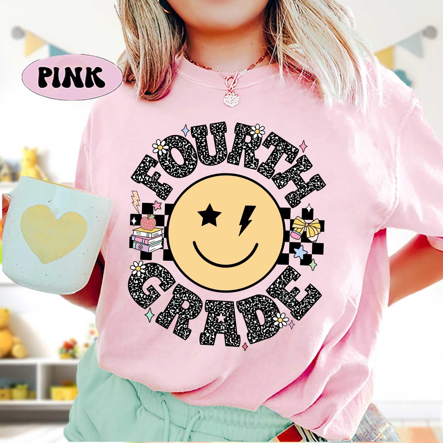 4th Grade Teacher Shirt, Custom Fourth Grade Teacher Shirt, Teacher Team Shirt, 4th Grade TShirt, Back To School, Teacher Appreciation Gift