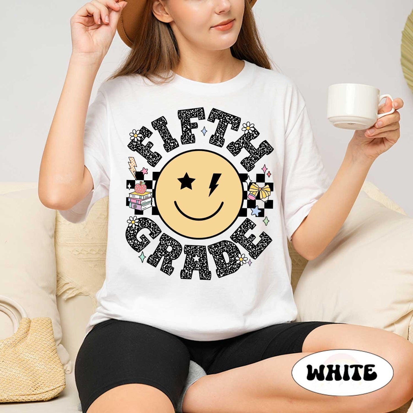 Custom Fifth Grade Teacher Shirt, 5th Grade Teacher Shirt, Personalized Teacher Shirt, Back To School Shirt, Teacher Appreciation Gift