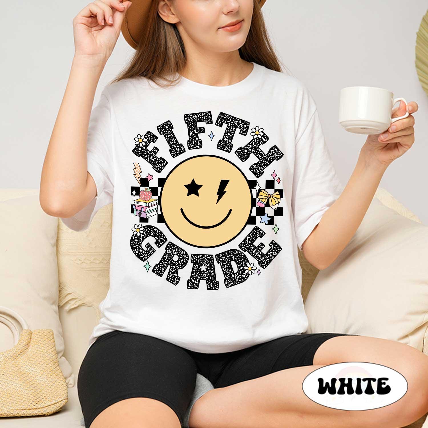 Custom Fifth Grade Teacher Shirt, 5th Grade Teacher Shirt, Personalized Teacher Shirt, Back To School Shirt, Teacher Appreciation Gift