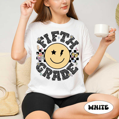 Custom Fifth Grade Teacher Shirt, 5th Grade Teacher Shirt, Personalized Teacher Shirt, Back To School Shirt, Teacher Appreciation Gift