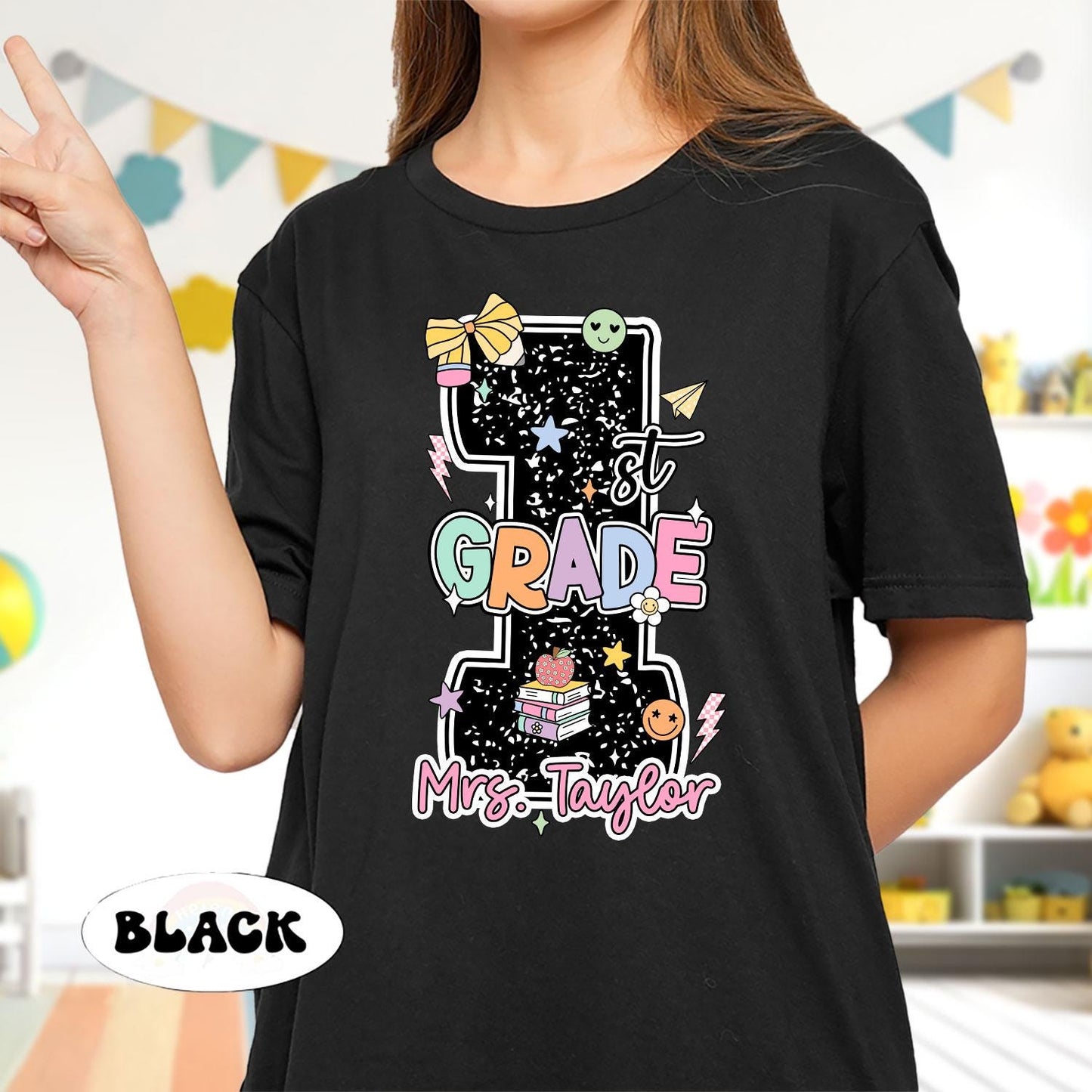 Back to School Shirts, 1st Grade Teacher Shirt, Custom First Grade Teacher Shirt, First Grade Dream Team Shirt, Teacher Appreciation Gift