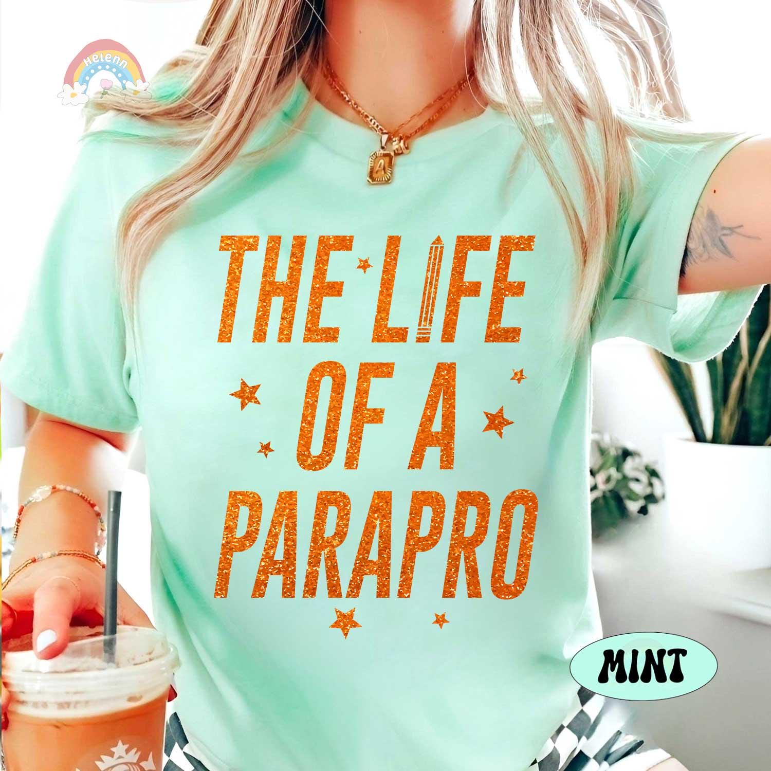 The Life of A Paraprofessional Shirt, Parapro Shirt, In My Era Shirt, Back To School, Paraprofessional Gift, Para Squad Shirt, Teacher Aide