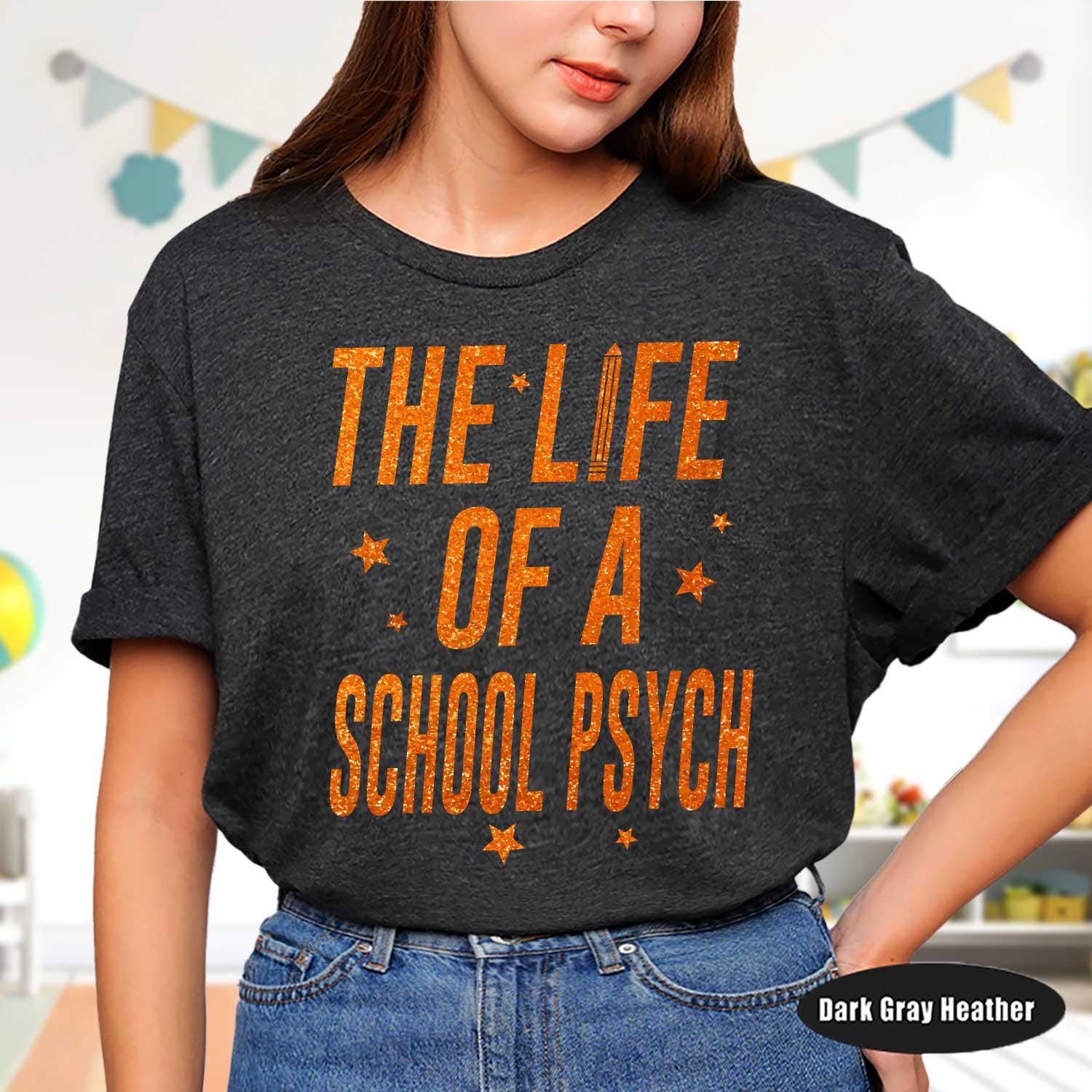 The Life of A School Psych Shirt, School Psychologist Shirt, In My Era Shirt, Back To School, School Psych Gift, Trendy School Psych Shirt