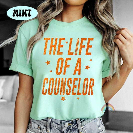 The Life of A Counselor Shirt, School Counselor Shirt, In My Era Shirt, Back To School, Counselor Gift, School Counselor Appreciation Gift