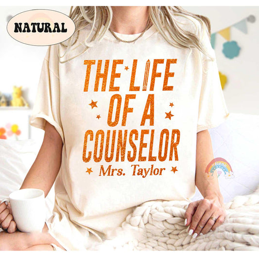 Custom The Life of A Counselor Shirt, School Counselor Shirt, In My Era Shirt, Back To School, Counselor Gift, Counselor Appreciation Gift