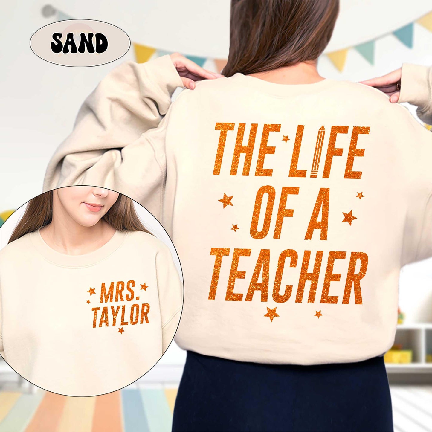 The Life of a Teacher T-Shirt, Custom Teacher Shirt, Showgirl Era Shirt, Back To School Shirt, Funny Teacher Tee, Teacher Appreciation Gift