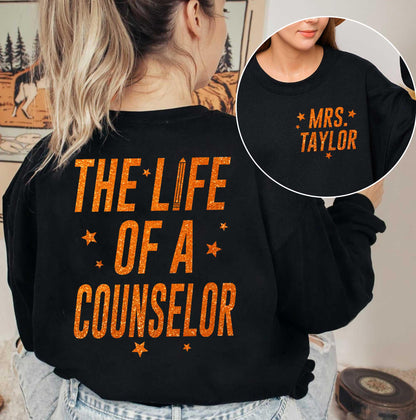 Custom School Counselor Shirt, The Life of A Counselor Shirt, In My Era Shirt, Back To School, Counselor Gifts, Counselor Appreciation Gift