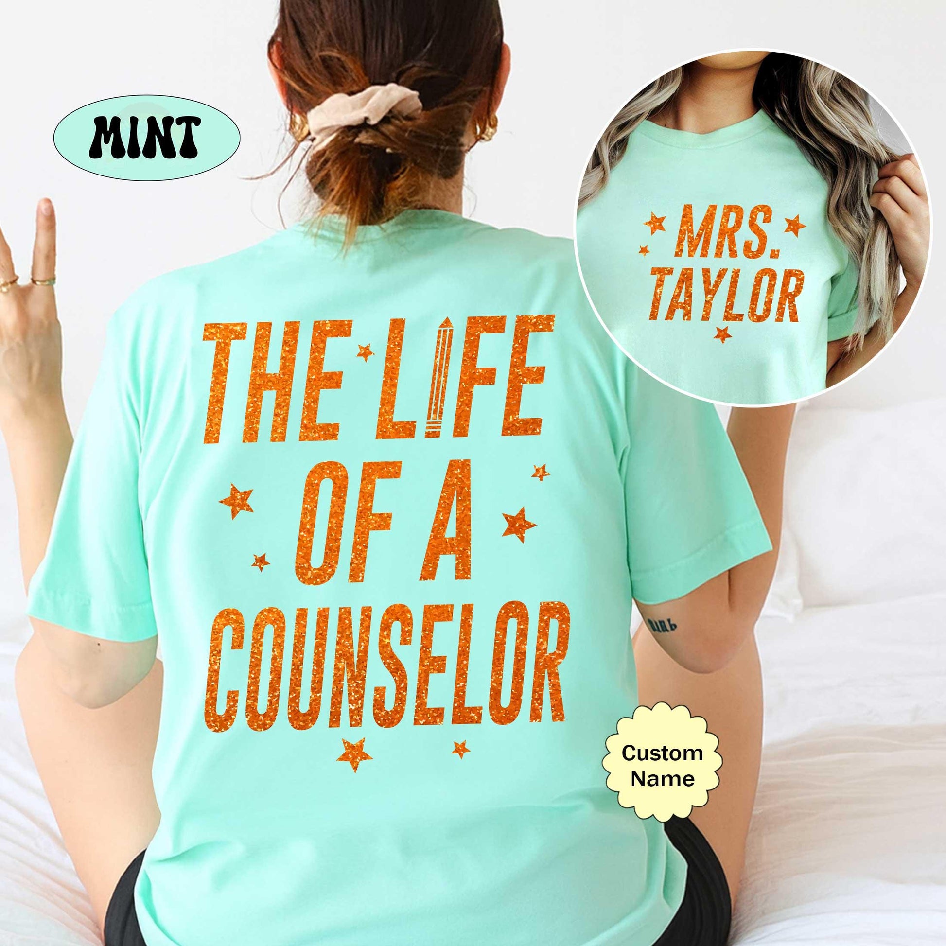 Custom School Counselor Shirt, The Life of A Counselor Shirt, In My Era Shirt, Back To School, Counselor Gifts, Counselor Appreciation Gift