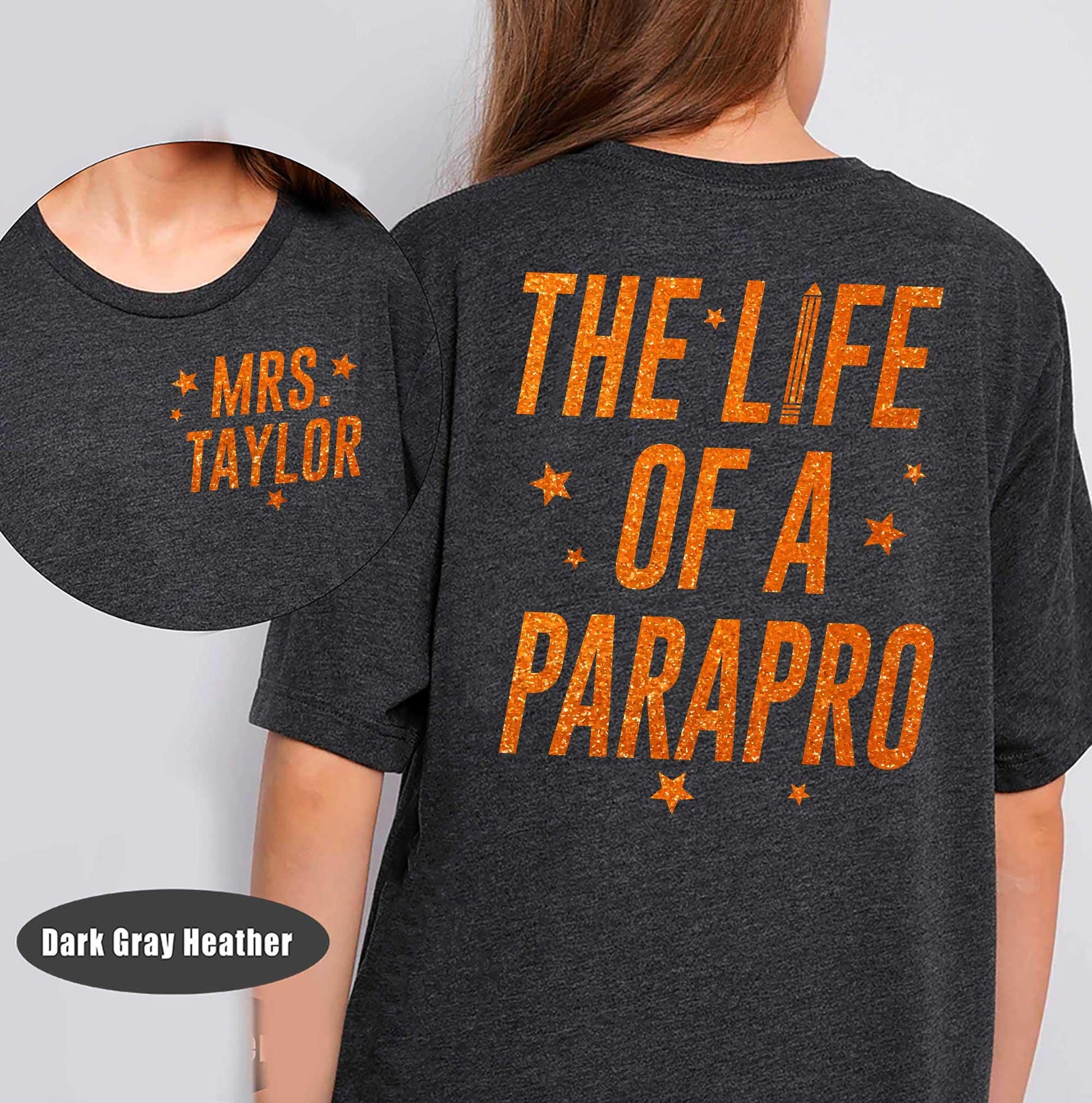 The Life of A Paraprofessional Shirt, Custom Parapro Shirt, In My Era, Back To School, Paraprofessional Gift, Para Squad Shirt, Teacher Aide
