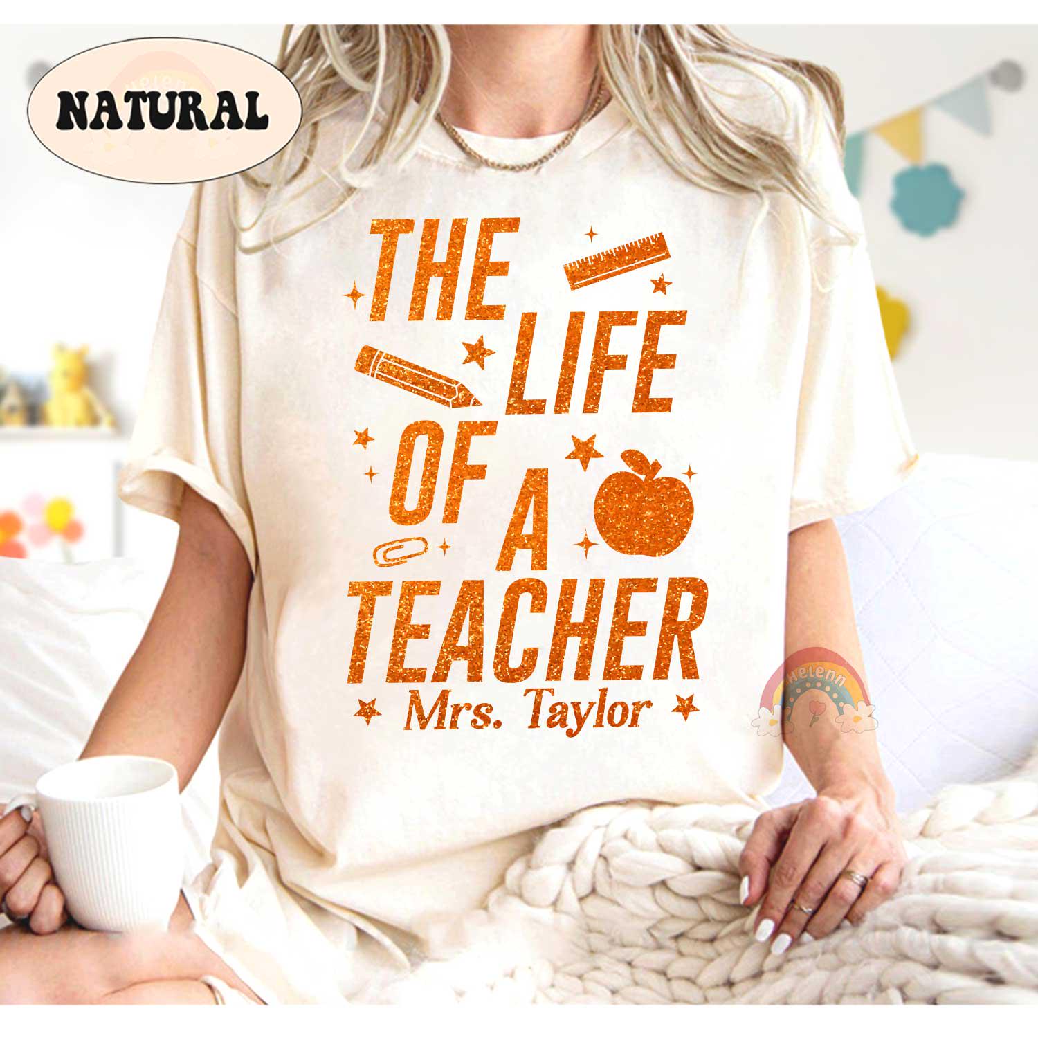 The Life of A Teacher Custom Teacher Shirt, Teacher Showgirl Funny Teacher Tee, Teacher Life, Back To School, Teacher Appreciation Gift