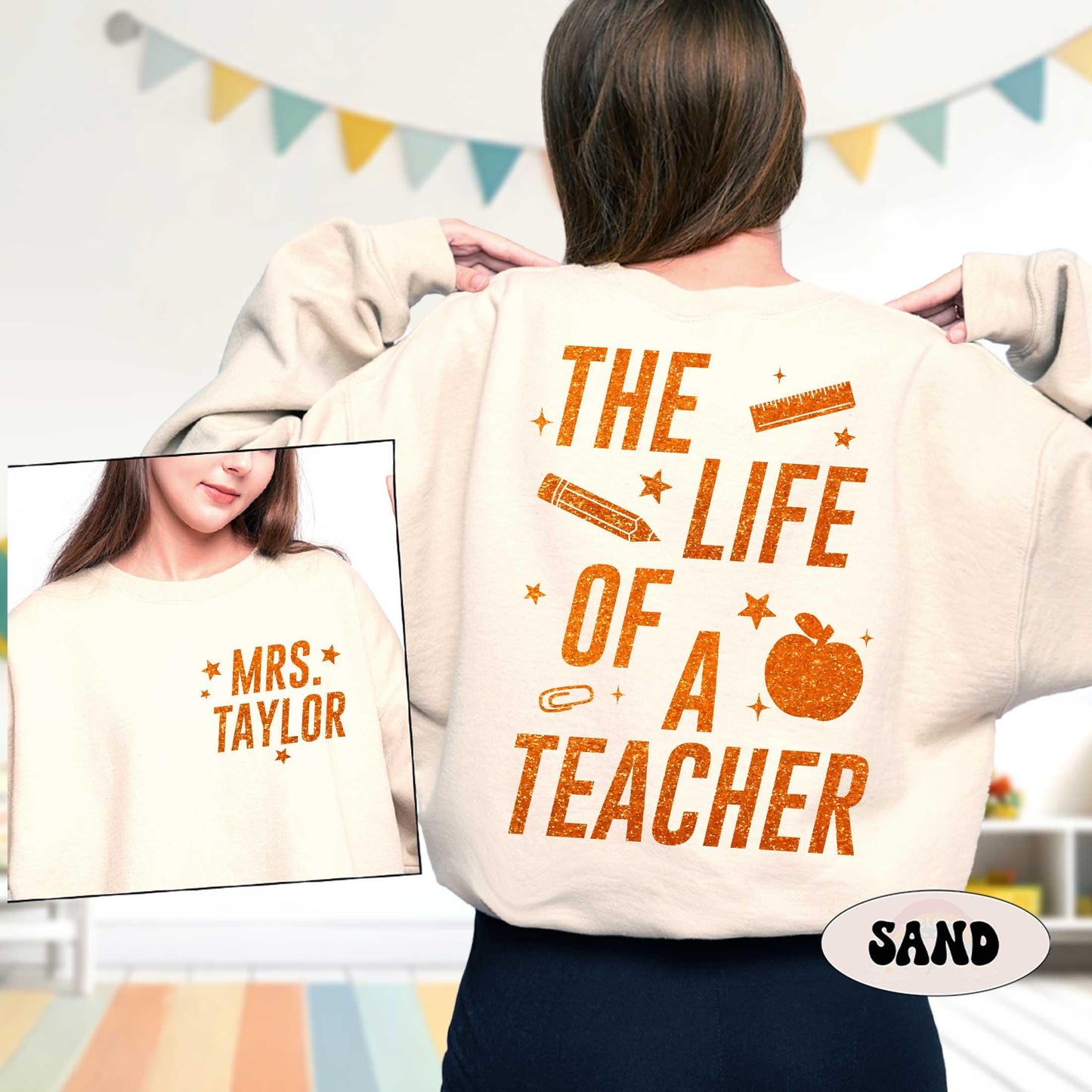 Custom The Life of a Teacher T-Shirt, Teacher Shirt Showgirl Era Shirt, Back To School Shirt, Funny Teacher Tee, Teacher Appreciation Gift