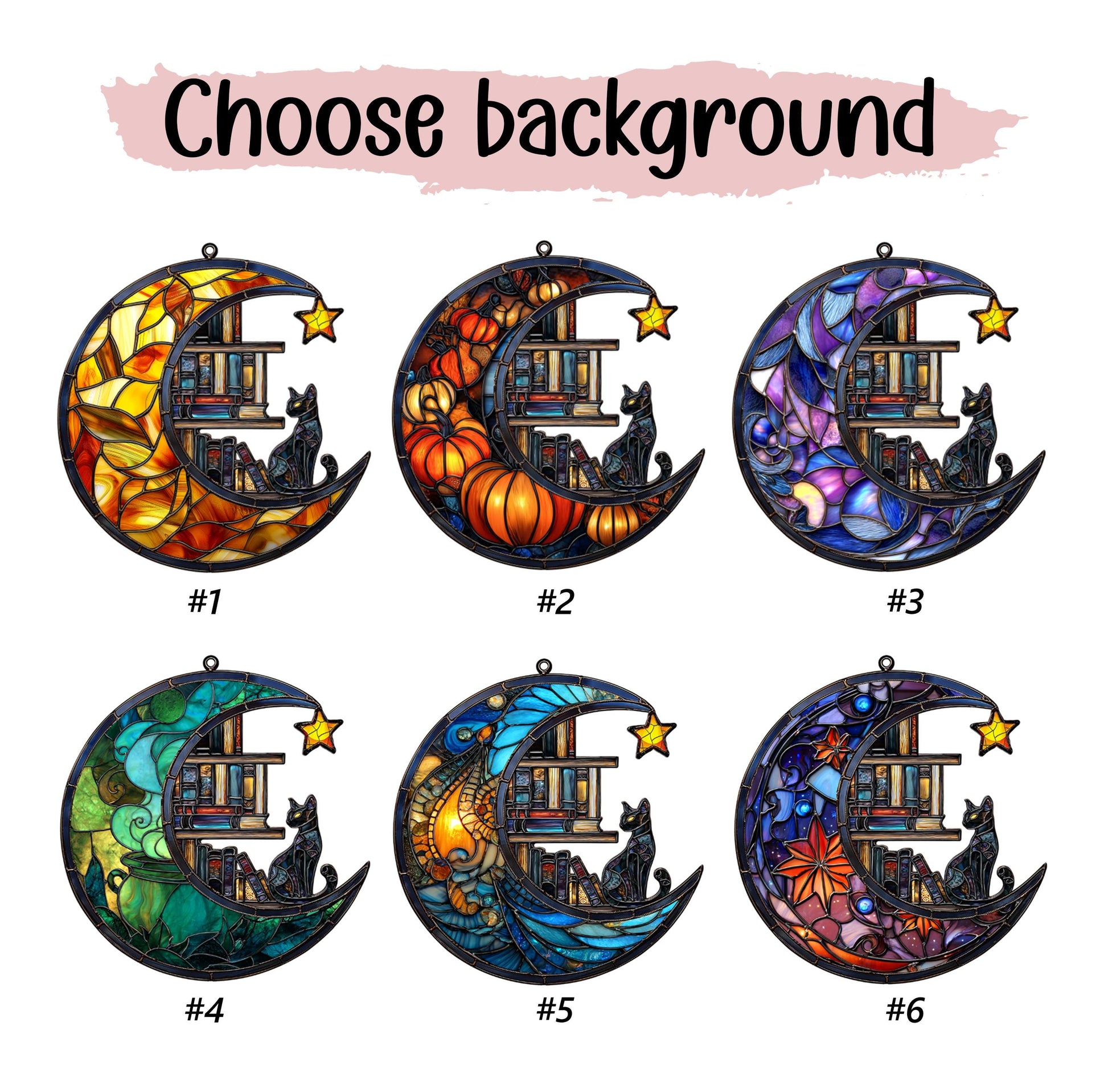 Personalized Cat Book Suncatcher, Reading Cat Suncatcher, Bookish Gift, Cat Window Hangings, Cat Lover Gift Book Lovers Gift, Librarian Gift