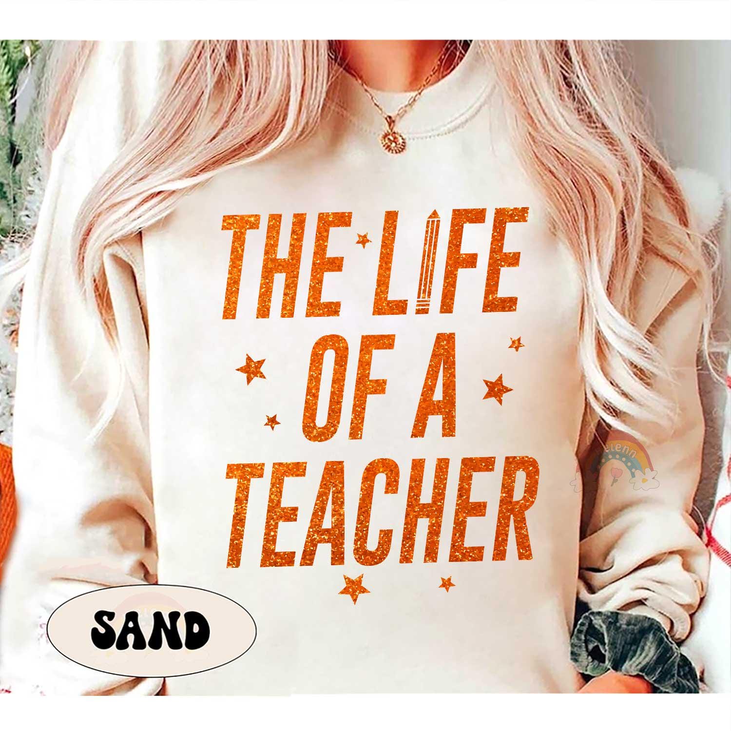 The Life of A Teacher Shirt, Funny Teacher Shirt, In My Era Shirt, Teacher Life, Back To School Tee, Teacher Gift, Teacher Appreciation Gift