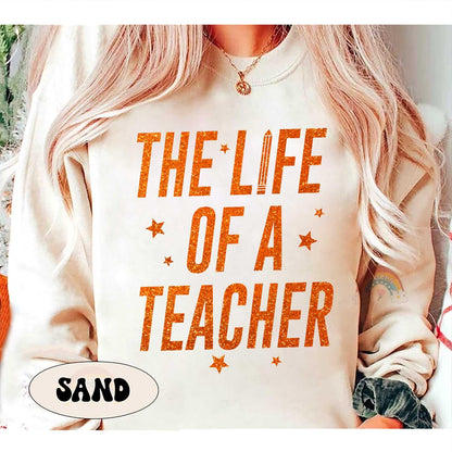 The Life of A Teacher Shirt, Funny Teacher Shirt, In My Era Shirt, Teacher Life, Back To School Tee, Teacher Gift, Teacher Appreciation Gift