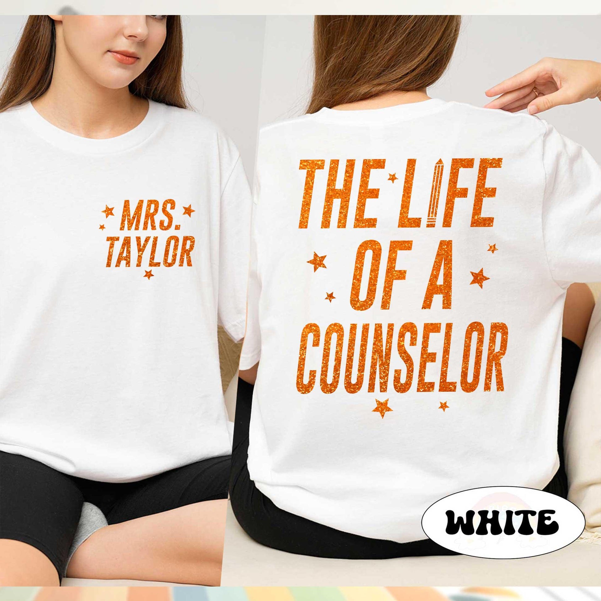 Custom School Counselor Shirt, The Life of A Counselor Shirt, In My Era Shirt, Back To School, Counselor Gifts, Counselor Appreciation Gift