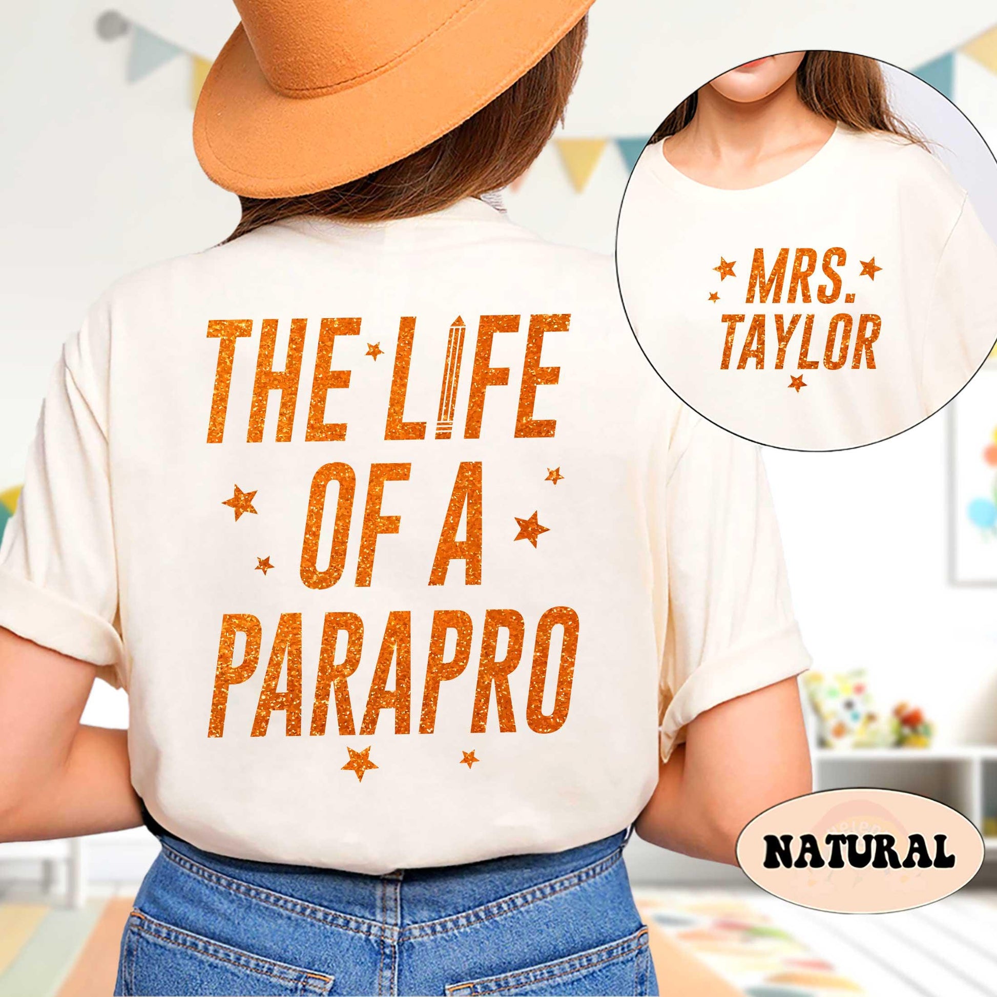 The Life of A Paraprofessional Shirt, Custom Parapro Shirt, In My Era, Back To School, Paraprofessional Gift, Para Squad Shirt, Teacher Aide