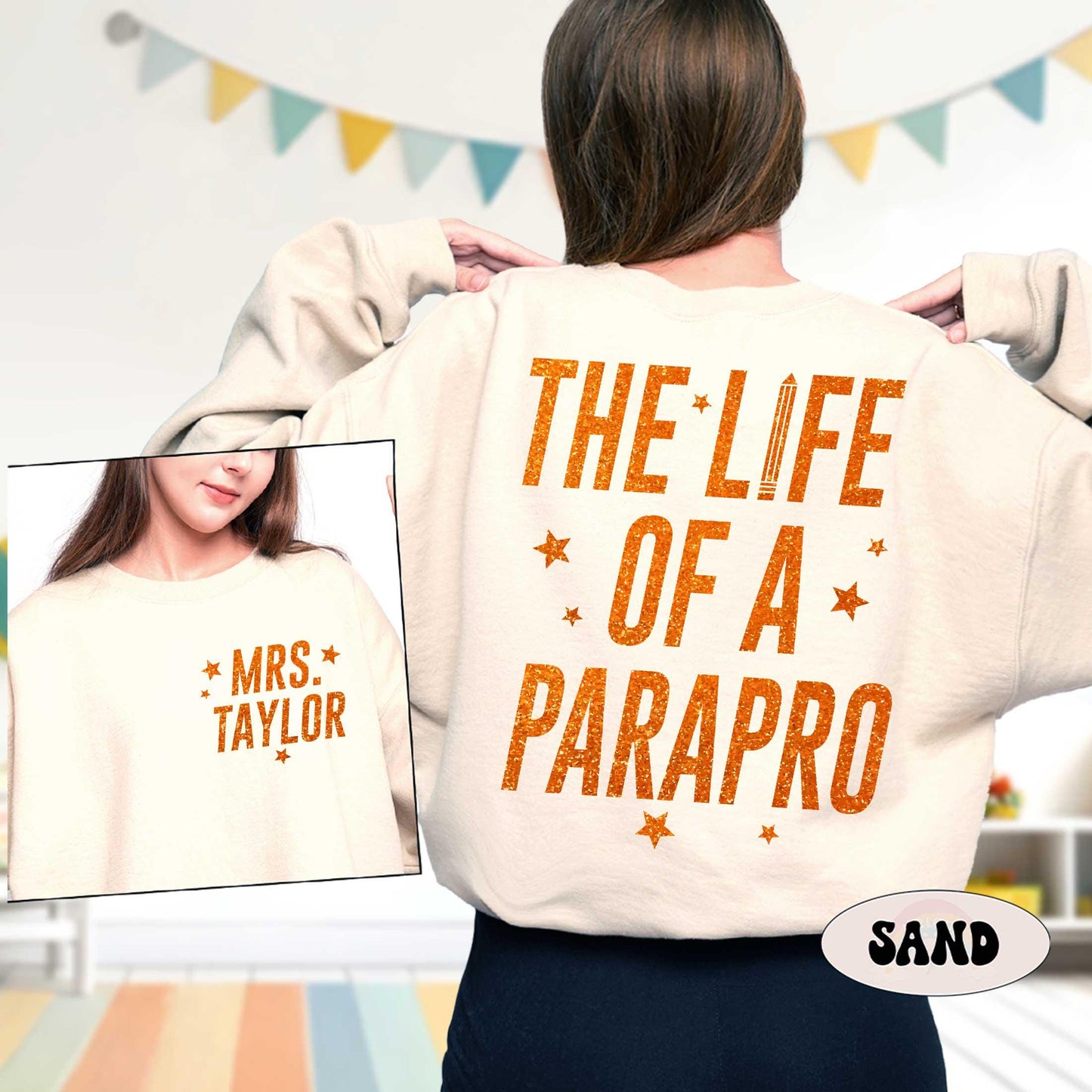 The Life of A Paraprofessional Shirt, Custom Parapro Shirt, In My Era, Back To School, Paraprofessional Gift, Para Squad Shirt, Teacher Aide