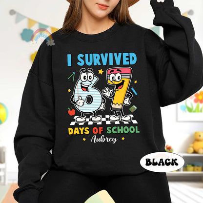 Custom I Survived 67 Days of School Shirt, 67th Day of School, Funny Teacher Shirt Six Seven Meme Funny Teacher Student School, Boys Teens