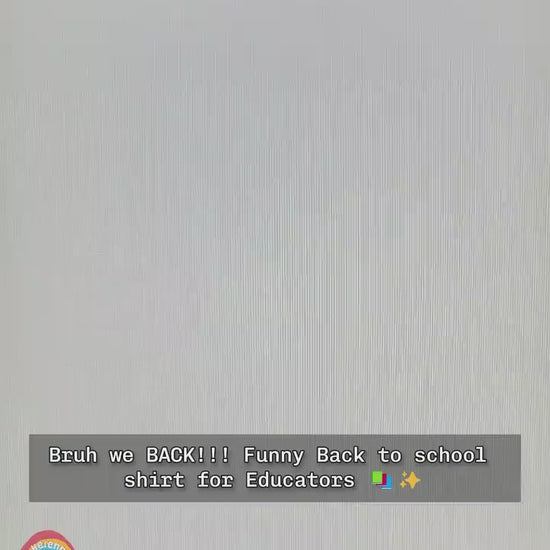 Teacher Shirt, Bruh We Are Back, Back To School Shirt, Funny Teacher, First Day Of School, Kindergarten Teacher, Teacher Appreciation Gift