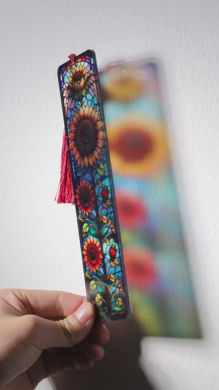 Personalized Teacher Bookmarks, Suncatcher Bookmark, Teacher Book Gift, Librarian Gift Book Lover, Back To School, Teacher Appreciation Gift