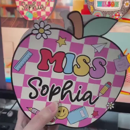 Teacher Appreciation Gift, Custom Pencil Holder, Teacher Pen Holder Name Back To School, Teacher Gift, Desk Decor Office Gift Desk Organizer