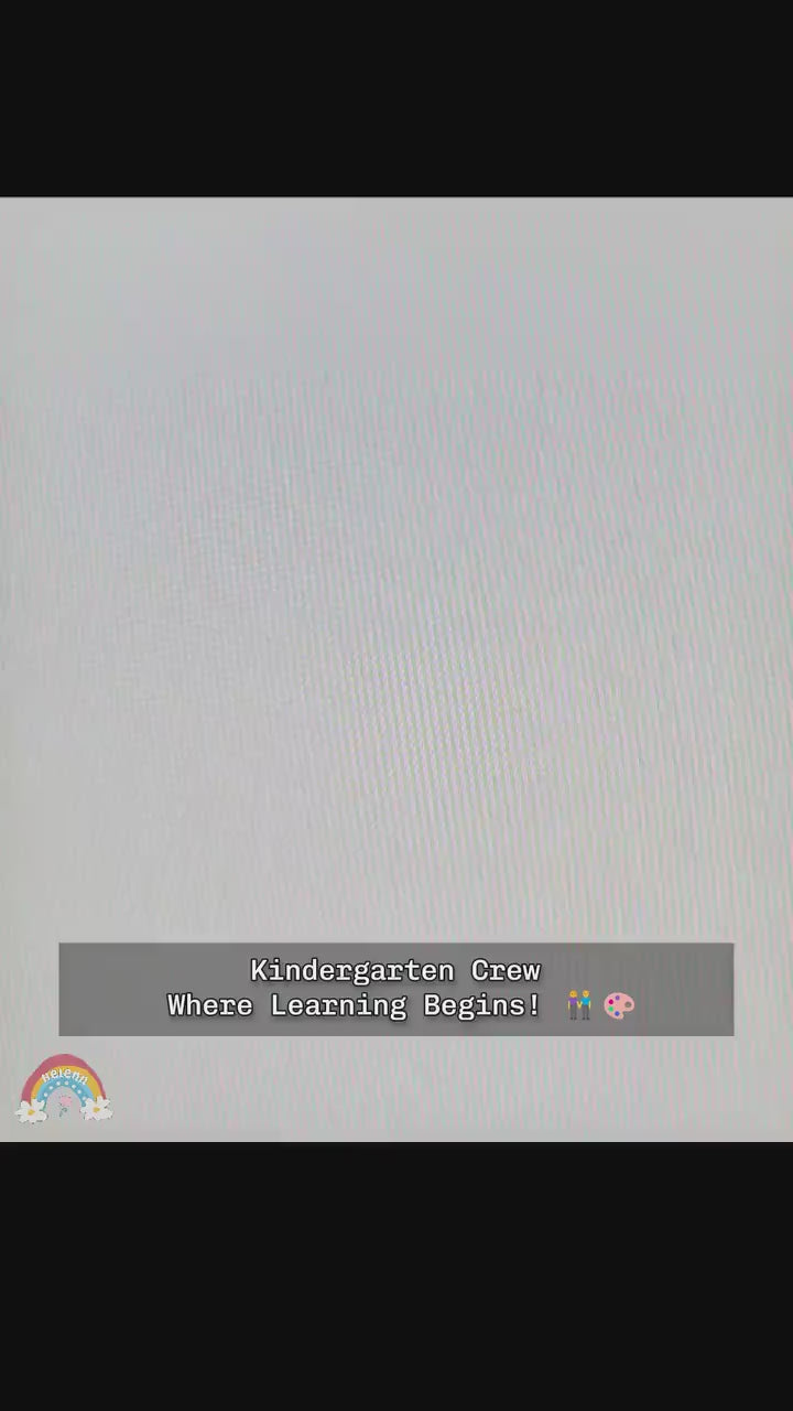 Teacher Shirt, Kindergarten Teacher Shirt, Cute Kindergarten Crew Shirt, Back To School Shirt, Kindergarten Squad, Teacher Appreciation Gift