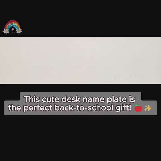 Personalized Teacher Name Plate, Teacher Appreciation Gifts, Custom Teacher Name Gift, Custom Teacher Acrylic Name Sign, Back To School Gift