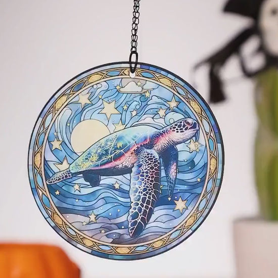 Custom Flower Book Suncatcher ACRYLIC Window Hanging, Book Lover Gift, Teacher Suncatcher Teacher Book Gift, Teacher Appreciation Gift