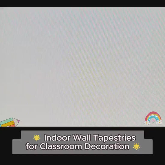 Custom Teacher Tapestry Classroom Tapestries, Custom Teachers Name Gift Classroom Banner, Teacher Appreciation Gifts, Back To School Gift