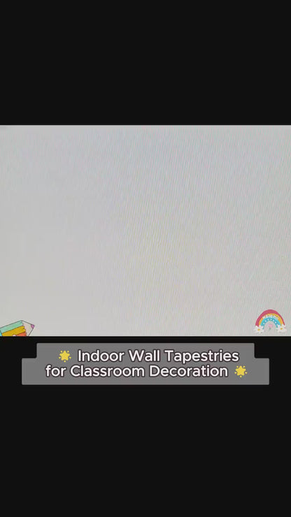 Custom Teacher Tapestry Classroom Tapestries, Custom Teachers Name Gift Classroom Banner, Teacher Appreciation Gifts, Back To School Gift